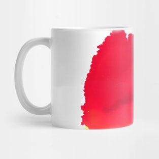 blood splatter ink Mug